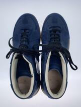 Maison Margiela◆GERMAN TRAINER/ハイカットスニーカー/40/NVY/レザー_画像3