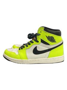 NIKE◆AIR JORDAN 1 RETRO HIGH OG_エアジョーダン 1 レトロ ハイ OG/26cm/YLW