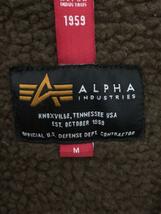 ALPHA INDUSTRIES◆ジャケット/M/ポリエステル/KHK/TA1336-016_画像3