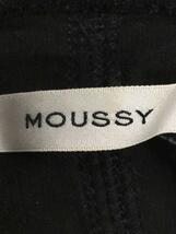 MOUSSY◆長袖ワンピース/1/コットン/BLK/010ESB12-0370_画像3