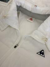 le coq sportif◆ダウンジャケット/L/ポリエステル/WHT/無地_画像6