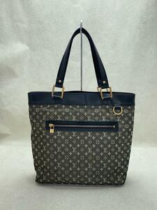 LOUIS VUITTON◆ルシーユGM_モノグラム・ミニ_GRY/キャンバス/GRY