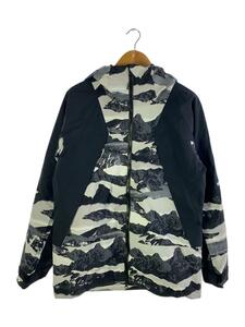 THE NORTH FACE◆Snowbird Triclamete Jacke/マウンテンパーカ/S/ポリエステル/BLK/総柄/NS623