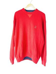 TOMMY HILFIGER◆セーター(厚手)/L/コットン/RED