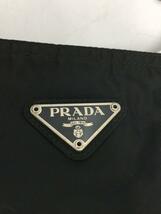 PRADA◆トライアングルロゴ/ショルダーバッグ/ナイロン/BLK/100/三角プレート/ブラック_画像3