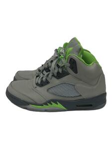 NIKE◆AIR JORDAN 5 RETRO_エアジョーダン 5 レトロ/27cm/GRY