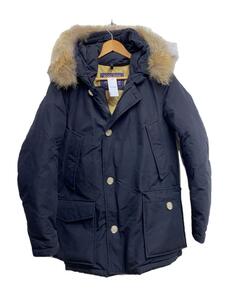 Woolrich◆ARCTIC PARKA/ダウンジャケット/S/ナイロン/BLK/無地