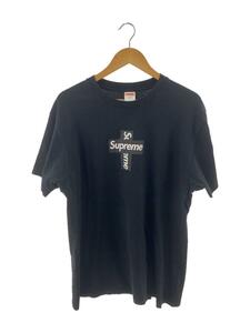 Supreme◆Tシャツ/L/コットン/BLK/プリント