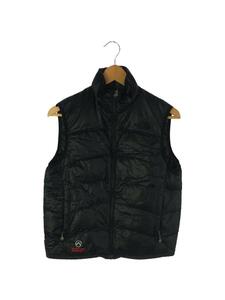 THE NORTH FACE◆ACONCAGUA VEST_アコンカグアベスト/S/ナイロン/BLK/無地/NDW18502