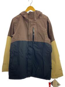 VOLCOM◆ウェアー/GORE-TEX JACKET/L/BRW/G0652406