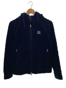 HELLY HANSEN◆FIBER PILE HOODIE/ジップパーカー/S/ポリエステル/ネイビー/HW51255