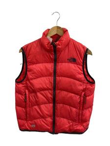 THE NORTH FACE◆ACONCAGUA VEST_アコンカグアベスト/L/ナイロン/RED