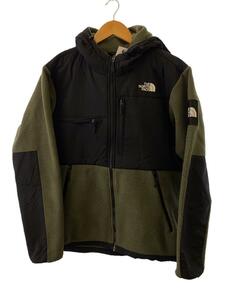 THE NORTH FACE◆DENALI HOODIE/L/カーキ/NA72052/デナリフーディー/フリースジャケット/フリースパーカー