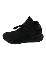 Y-3◆QASA triple black/カーサ/ハイカットスニーカー/25cm/BLK/IF5505_画像1