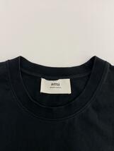 AMI Alexandre Mattiussi◆Tシャツ/FREE/コットン/BLK/無地/BFUTS001.724_画像7