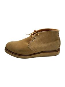 RED WING◆チャッカブーツ/US7.5/BEG/8895