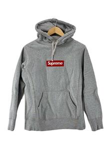 Supreme◆Box Logo Hooded Sweatshirt/パーカー/M/コットン/GRY