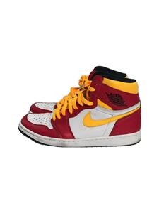 NIKE◆AIR JORDAN 1 RETRO HIGH OG_エアジョーダン1 レトロ ハイ OG/27.5cm/ピンク