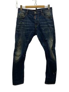 DSQUARED2◆ボトム/46/デニム/IDG/S71LA0622/TIDY BIKER/ダメージ加工