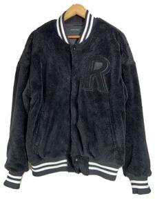 RESOUND CLOTHING◆フリースジャケット/2/ポリエステル/BLK/RC29-JK-002