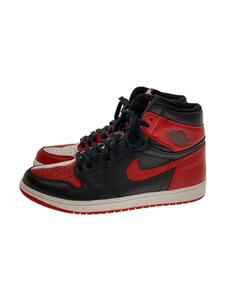 NIKE◆AIR JORDAN 1 RETRO HIGH OG NRG/エアジョーダンレトロハイ/ブラック/29cm/BLK