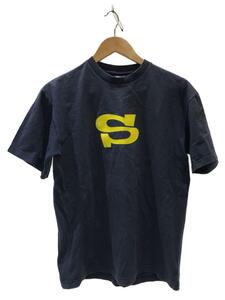 STUSSY◆Tシャツ/S/コットン/NVY/紺タグ