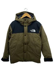 THE NORTH FACE◆MOUNTAIN DOWN JACKET_マウンテンダウンジャケット/S/ナイロン/KHK