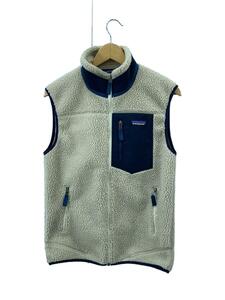 patagonia◆CLASSIC VEST RETRO-X/フリースベスト/S/ポリエステル/ベージュ/23048FA19