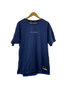 NIKE◆Tシャツ/XL/コットン/BLU