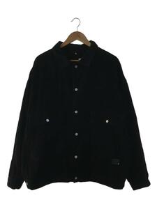 DANKE SCHON◆カバーオール/FREE/コットン/BLK/UNS23AW-002