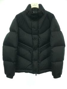 MONCLER◆ダウンジャケット/2/ナイロン/BLK/無地/h20911a00187