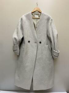 Spick&Span◆コート/38/ウール/GRY/無地/21-020-200-7110-4-0