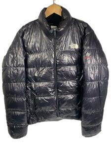 THE NORTH FACE◆ALPINE NUPTSE JACKET_アルパインヌプシジャケット/-/ナイロン/BLK/無地