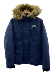 THE NORTH FACE◆ELEBUS JACKET/ダウンジャケット/M/ナイロン/NVY/無地/ND91530