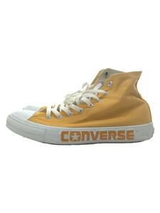 CONVERSE◆ハイカットスニーカー/27.5cm/YLW/ポリエステル/1CK189