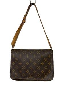 LOUIS VUITTON◆ミュゼット・タンゴ_モノグラム・キャンバス_ショートショルダー_BRW/PVC/BRW