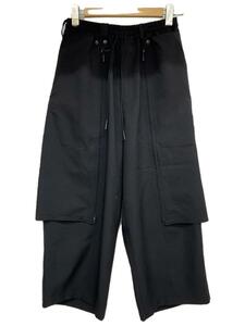 Y-3◆CLASSIC SPORT UNIFORM CROPPED PANTS/21AW/XS/ブラック/HB3463