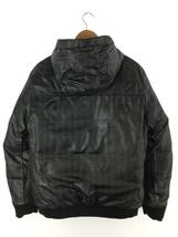 BURBERRY BLACK LABEL◆リバーシブルダウンジャケット/ホワイトグースダウン95％//LL/BLK/BMP30-331-09_画像8