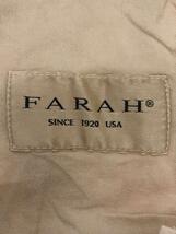 FARAH◆22SS/Two-tuck Wide Tapered Pants/32/コットン/ベージュ/FR0201-M4004_画像4