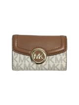 MICHAEL KORS◆キーケース/-/WHT/総柄/レディース/35S0GFTP5B_画像1