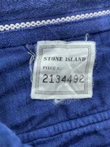 STONE ISLAND◆スレ有 80s コットントラウザー マッシモオスティ期 ストレートパンツ 48 コットン NVY_画像5