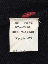 DOG TOWN◆セーター(薄手)/B-BOYデザイン/XL/アクリル/BLK/DTA-2276_画像4