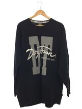 DOG TOWN◆セーター(薄手)/B-BOYデザイン/XL/アクリル/BLK/DTA-2276_画像1