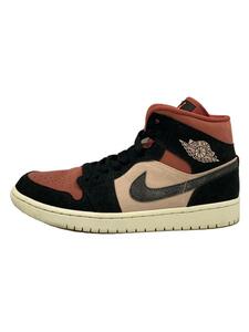 NIKE◆AIR JORDAN 1 MID_エアジョーダン 1 ミッド/28cm/PNK