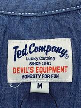 TED MAN(TED COMPANY)◆半袖シャツ/M/コットン/IDG_画像3