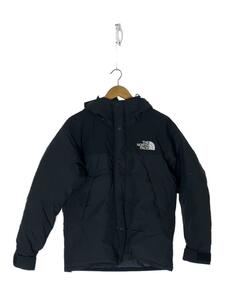 THE NORTH FACE◆MOUNTAIN DOWN JACKET_マウンテンダウンジャケット/M/ゴアテックス/BLK/無地