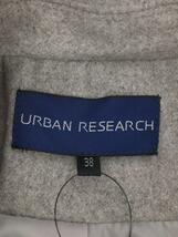 URBAN RESEARCH◆チェスターコート/38/ウール/GRY_画像3