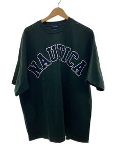 NAUTICA◆Tシャツ/L/コットン/GRY/無地/222-1226