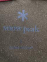 snow peak◆Tシャツ/L/ポリエステル/KHK/TT2110-TS01_画像3