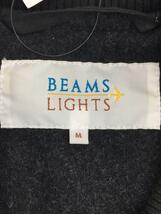 BEAMS Lights◆スタジャン/M/ウール/GRY/グレー_画像3